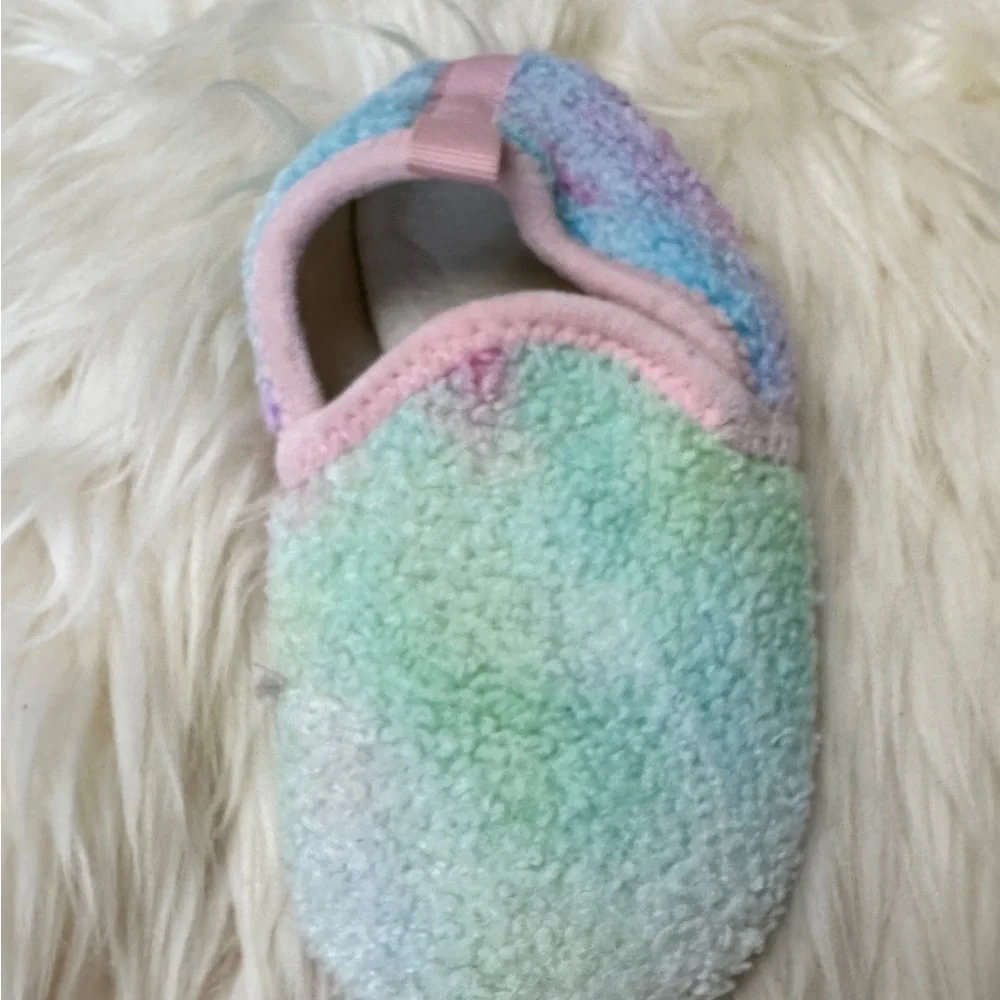 Rainbow Boys Girls House Slippers Home Shoes Winter Indoor shoes 30-31